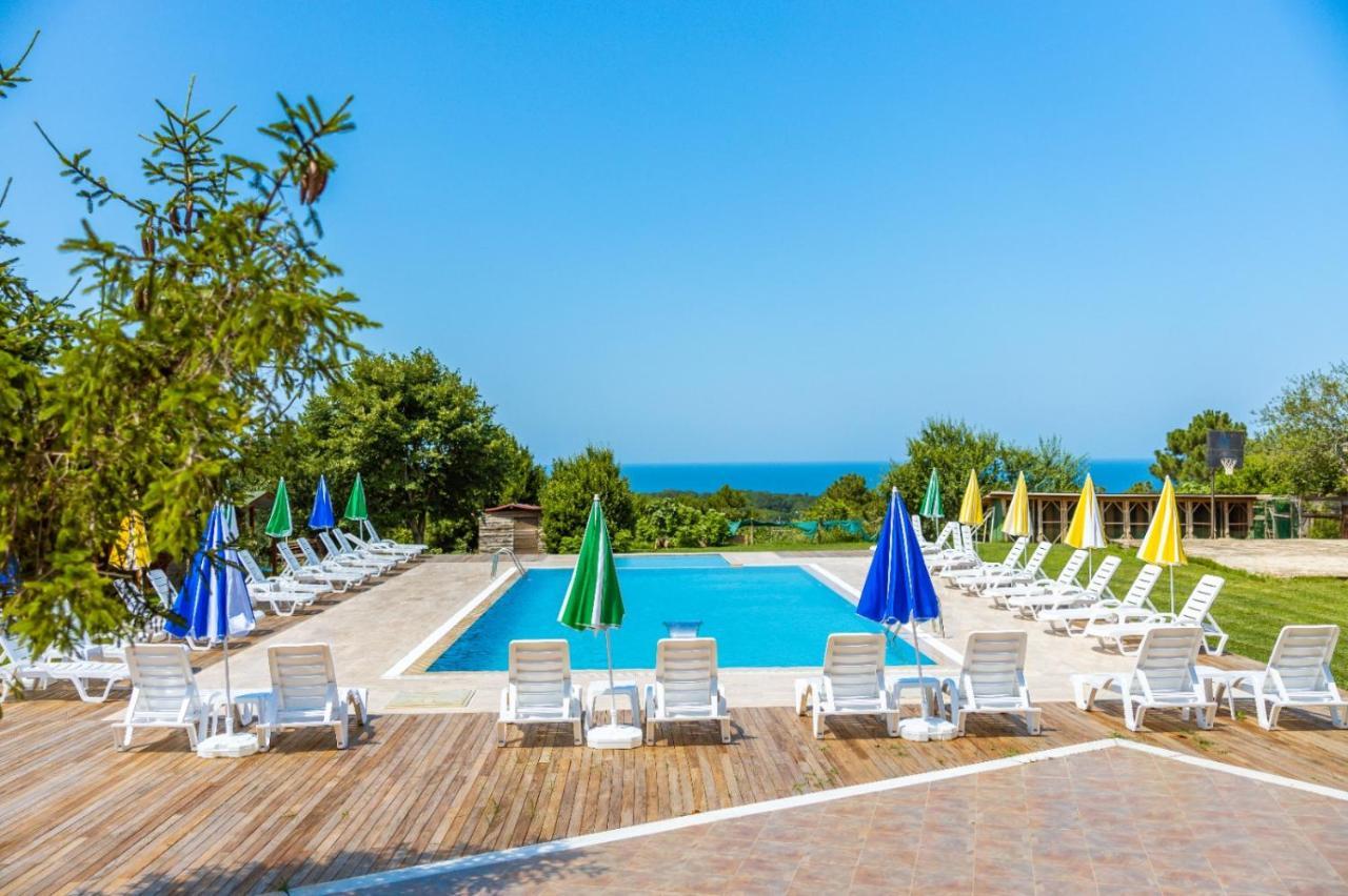 Agva Teras Garden Hotel&Bungalow Exterior foto